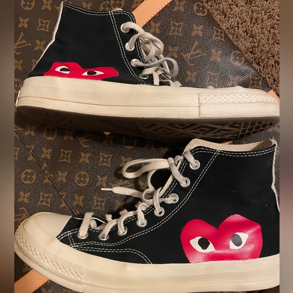 COMME DES GARÇONS X CHUCK TAYLOR CONVERSE. - Picture 2 of 3